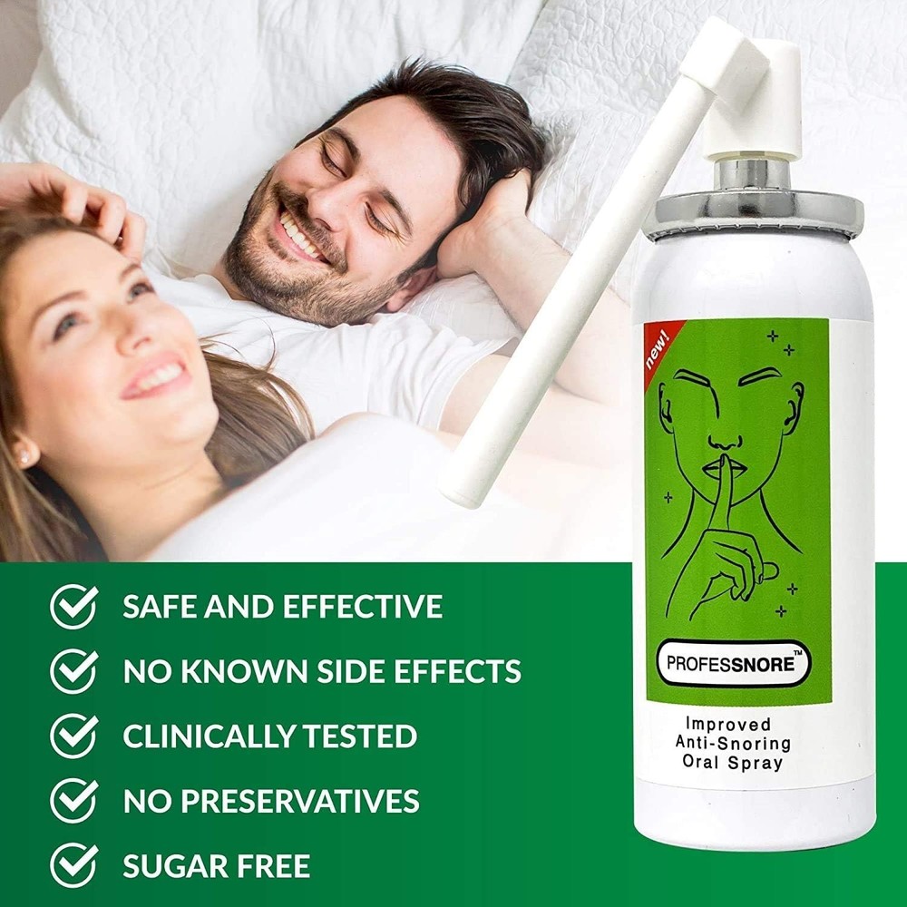 Mint Flavored Snoring Solution Twin Pack