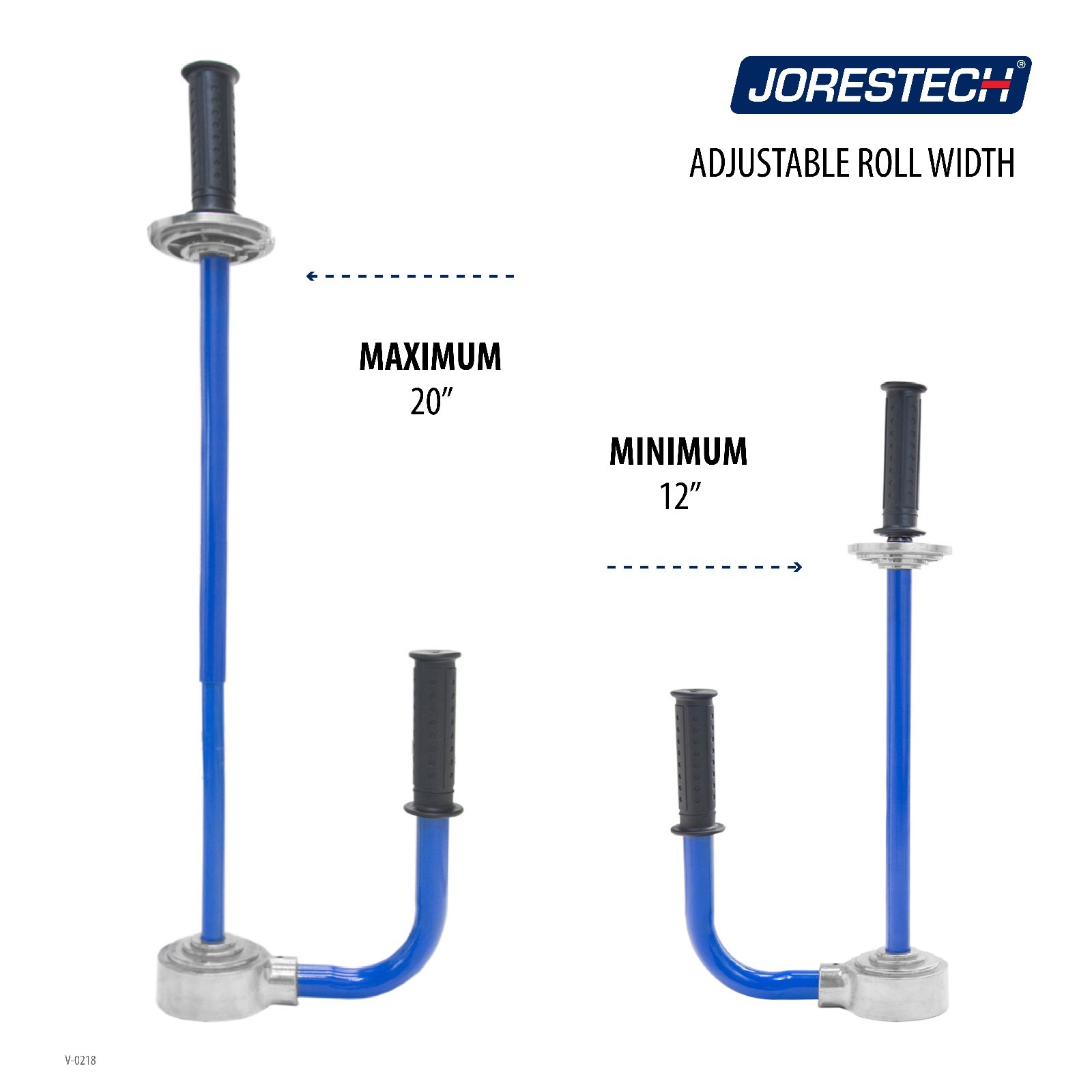 Stretch Shrink Film Wrap Dispenser Heavy Duty Adjusts Height