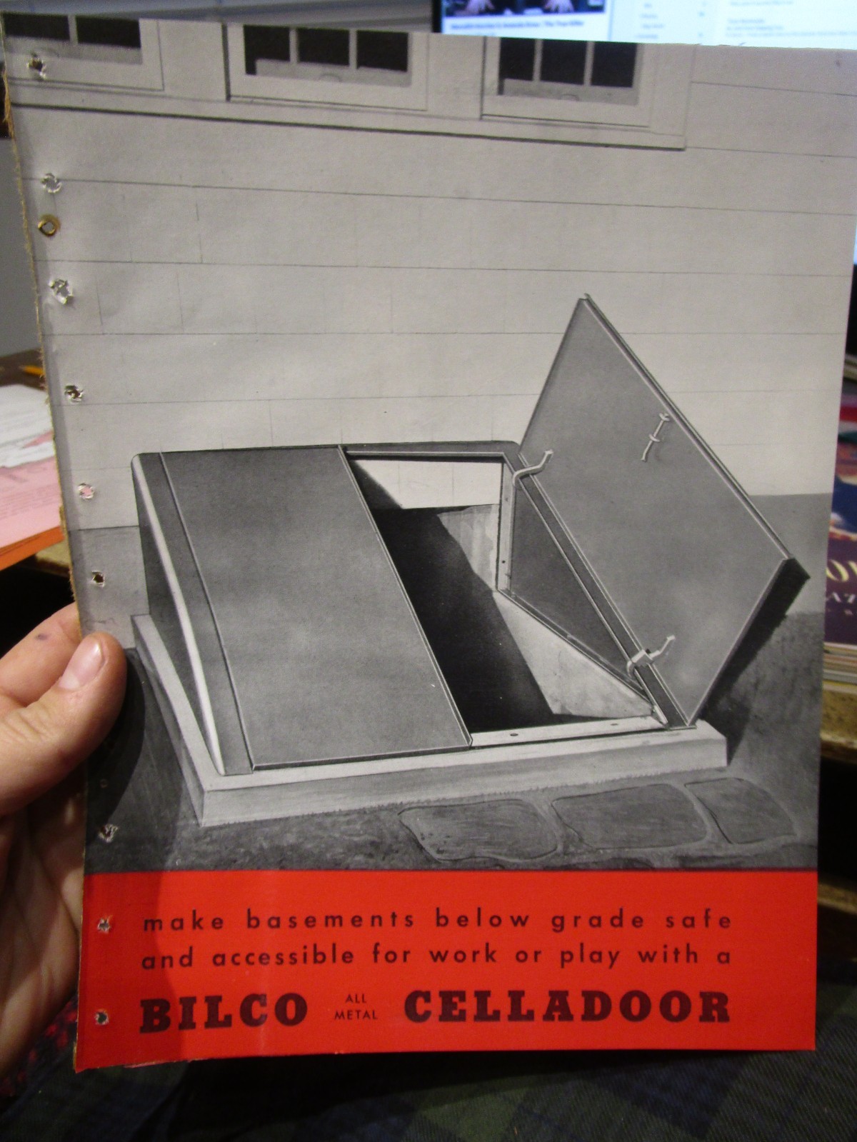 BILCO COMPANY New Haven Connecticut Cellar Door Basement Steps Stair Building