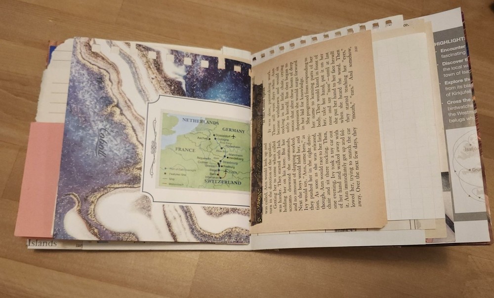 Handmade Junk Journal 60 pages 6x6"