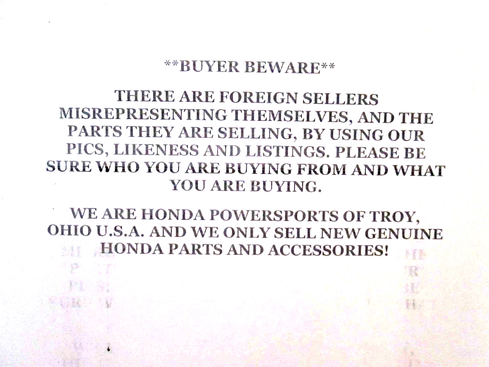NEW GENUINE HONDA OEM CYLINDER STUDS AND PINS 2002-04 CR250R *NO CHEAP COPIES*