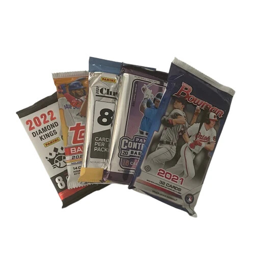 MLB Baseball Mystery Platinum Crate - 12+ Sealed Packs and 1 Blaster Box!