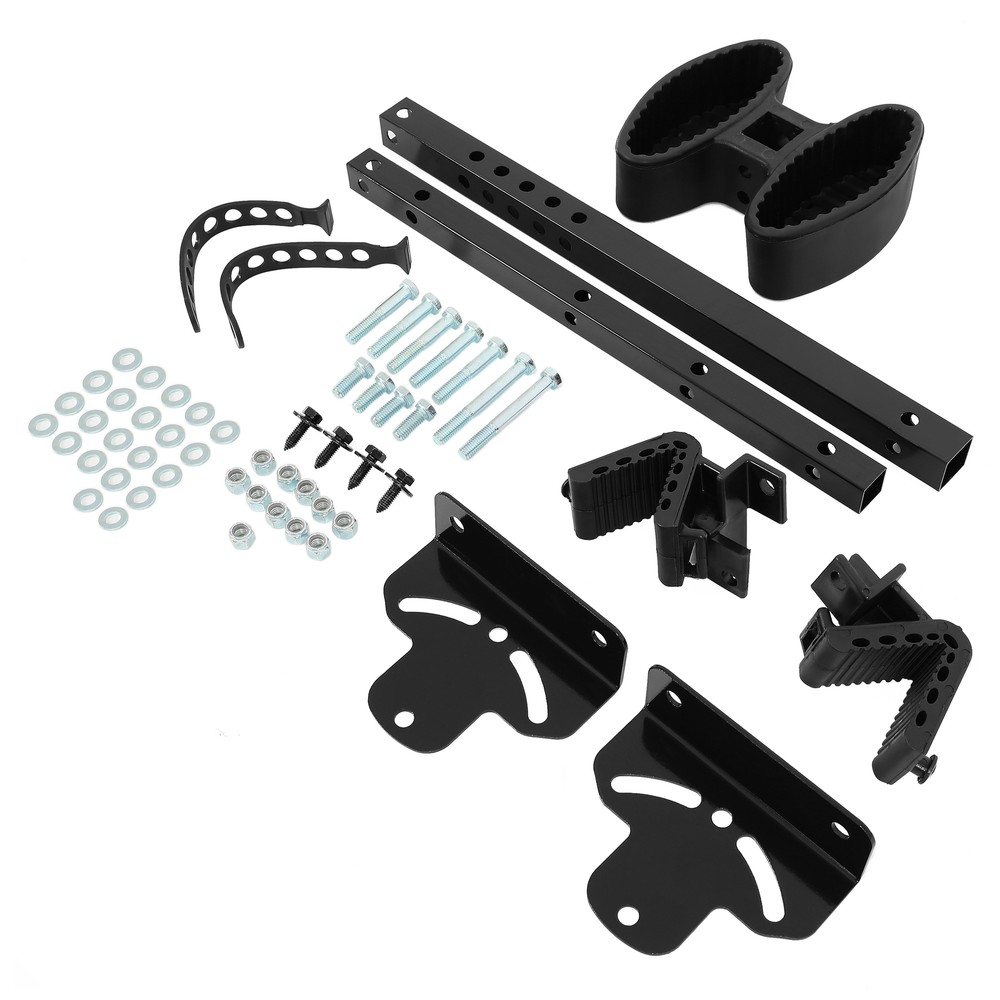UTV Vertical Gun Rack 2 Rifle Shotgun UTV Floor Mount Adjustable Height Angle