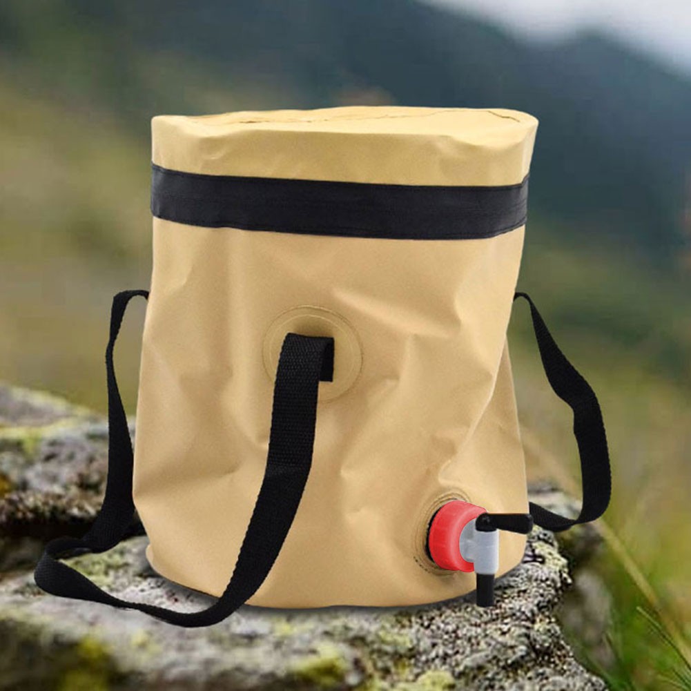 10L Portable Water Carrier with Faucet for Camping Hiking Traveling Fishing