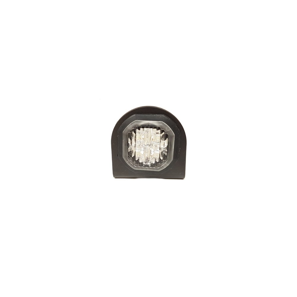 LED Amber Hideaway Light x4 Flush/Bracket LightBar Covert Strobe Beacon 12v 24v