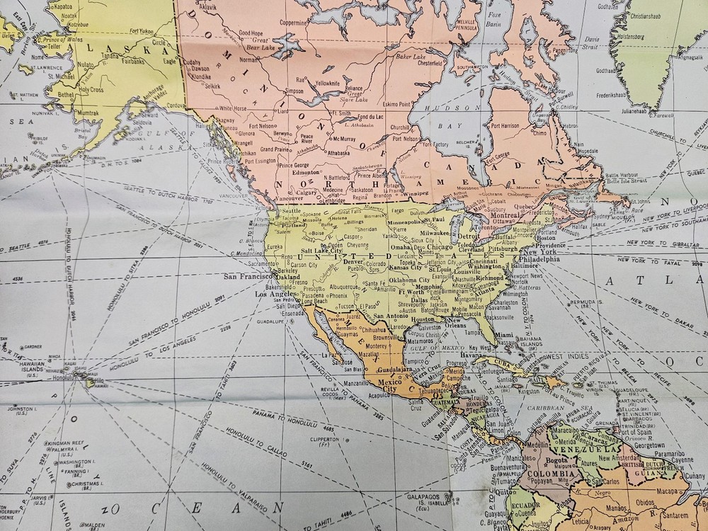 Literature & Maps from WWII footlocker