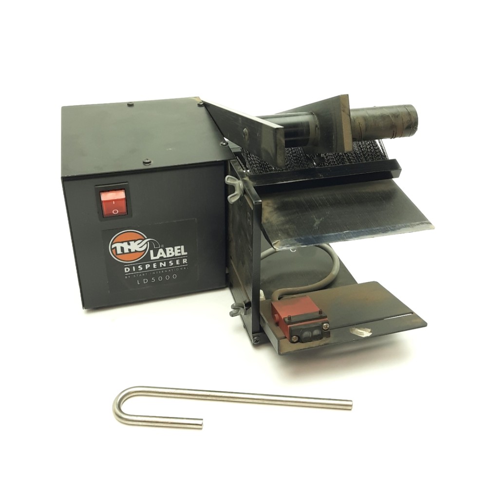 Start International LD5000 Automatic Label Dispenser, 7" Per Second Max, 120VAC