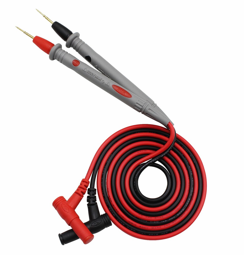 Digital Multimeter Test Lead Probe Cable SMD SMT Tip  For DT-9205A MultiMeter