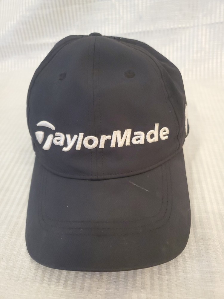 TaylorMade  TP5 Black Vented Golf Hat Cap Adjustable