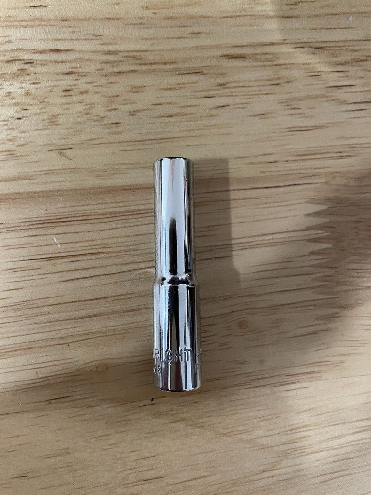 Wright 1/4”  Deep Socket 12 Point 1/4 Drive Size USA