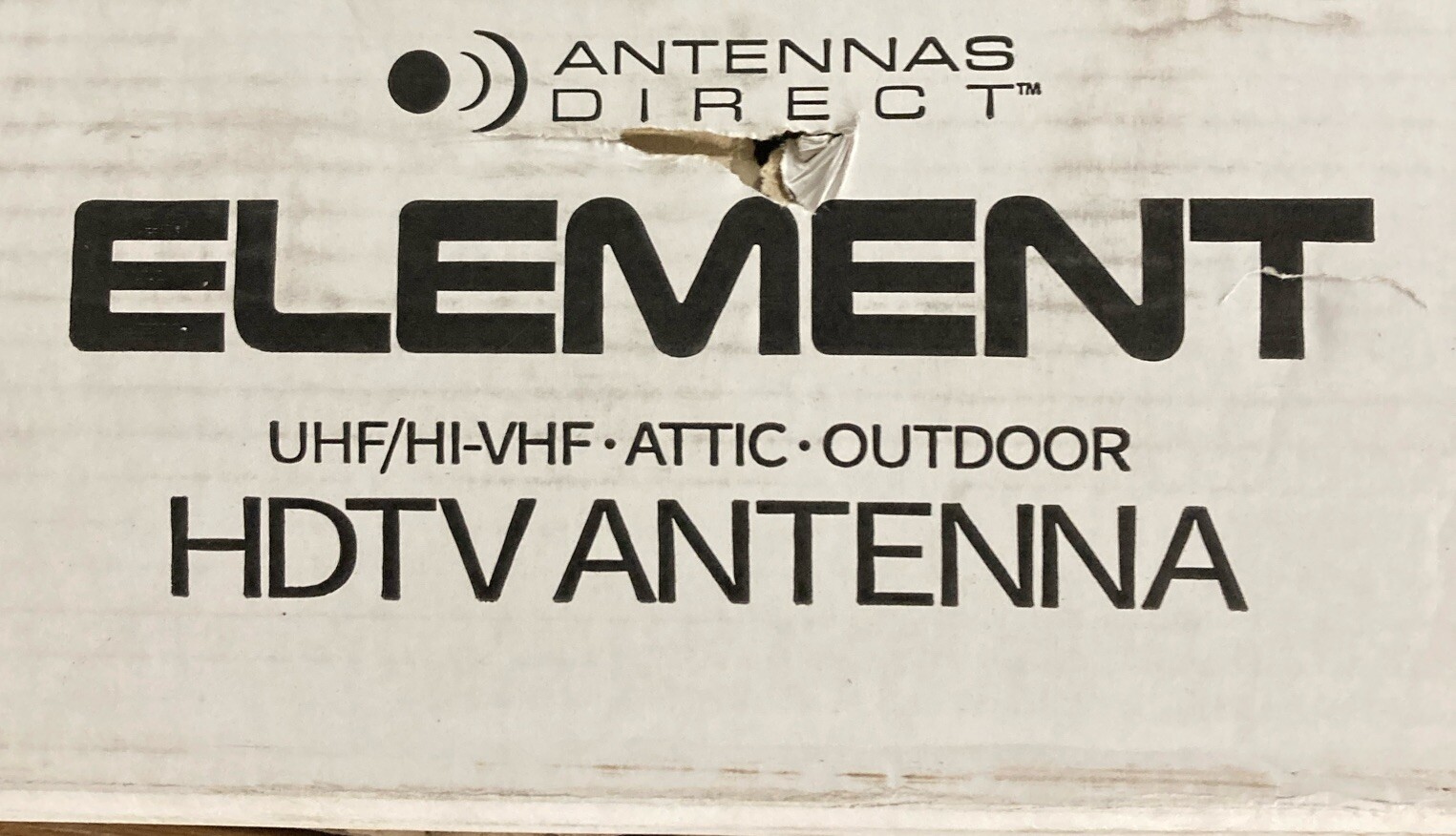 Antennas Direct ELEMENT Uni-Directional Attic / Outdoor HD TV Antenna