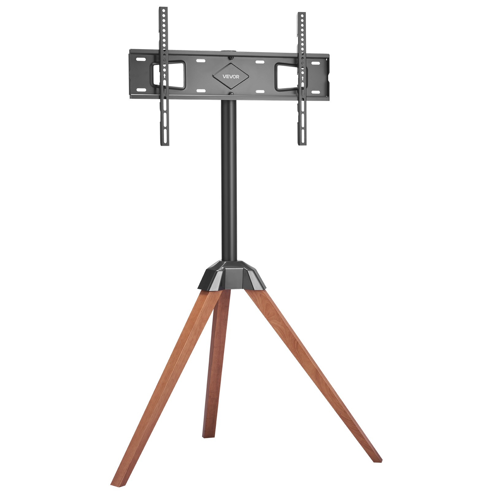 VEVOR Tripod Easel TV Stand Wood Legs Holds up to 99 lbs for 40-65 Inch Screens