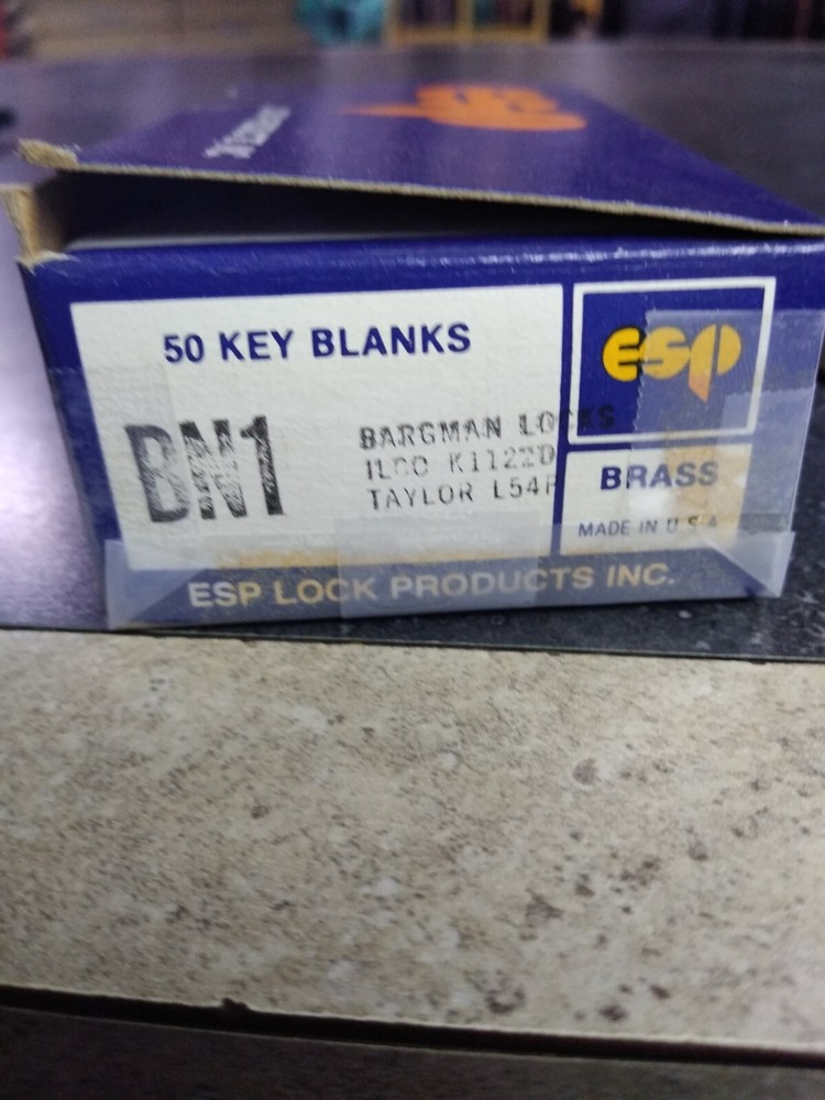 6 ESP BN1 Key Blanks (rm.2-oo)