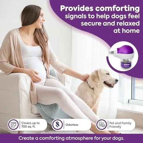 Dog Calming Diffuser Refills 4-Pack | Pheromones for Dogs - Appeasing Pheromone