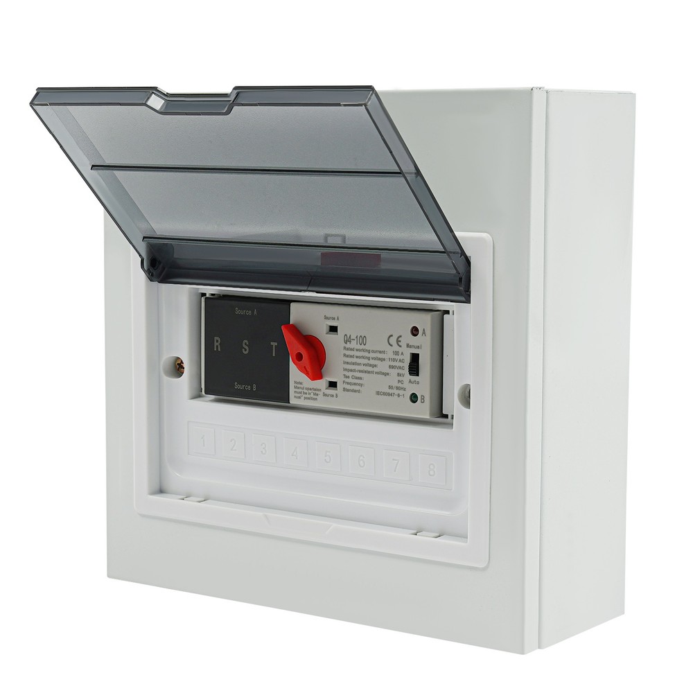 3P 100A Transfer Switch Transfer Switch Automatic Dual-Power Transfer Switch