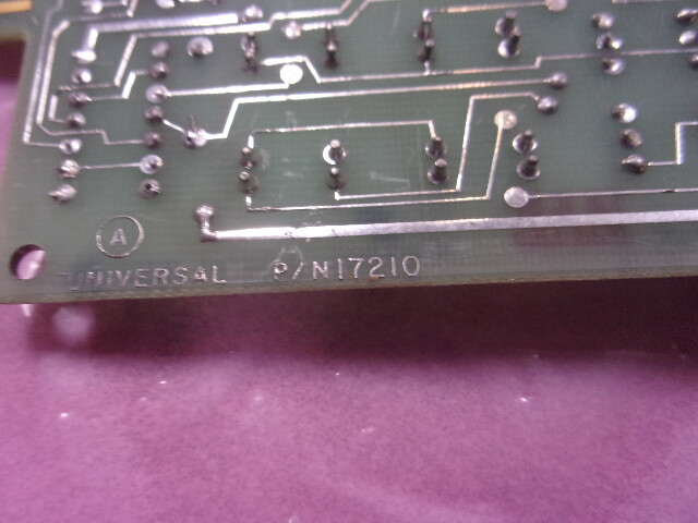 UNIVERSAL INSTRUMENT BRIDGE DRIVER 17211 REV D.