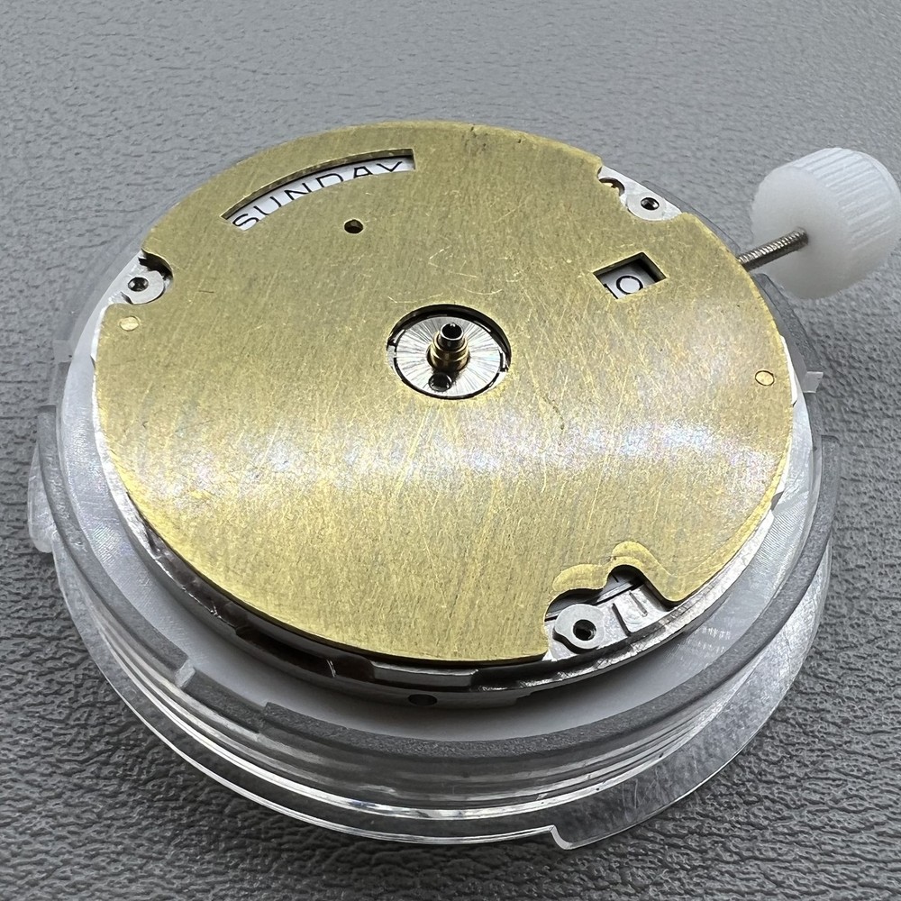 China Made Ref.3255 Automatic Mechanical Movement Narrow Disk Double Calendar