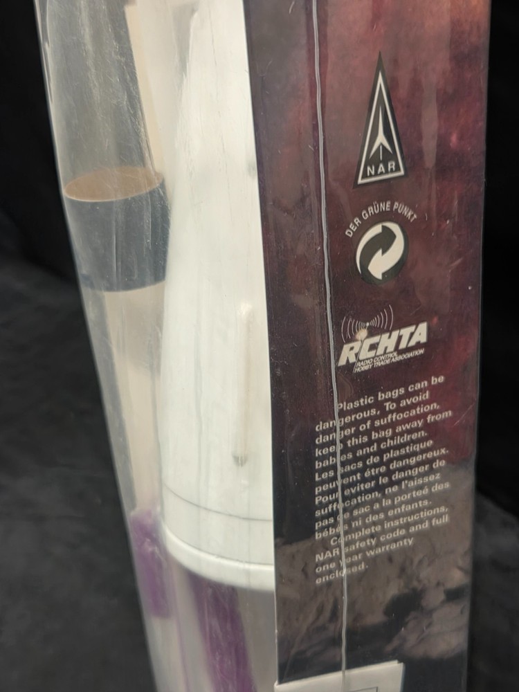 Estes Silver Comet Explorer Series Flying Model Rocket Kit Skill Level 2 EST 214