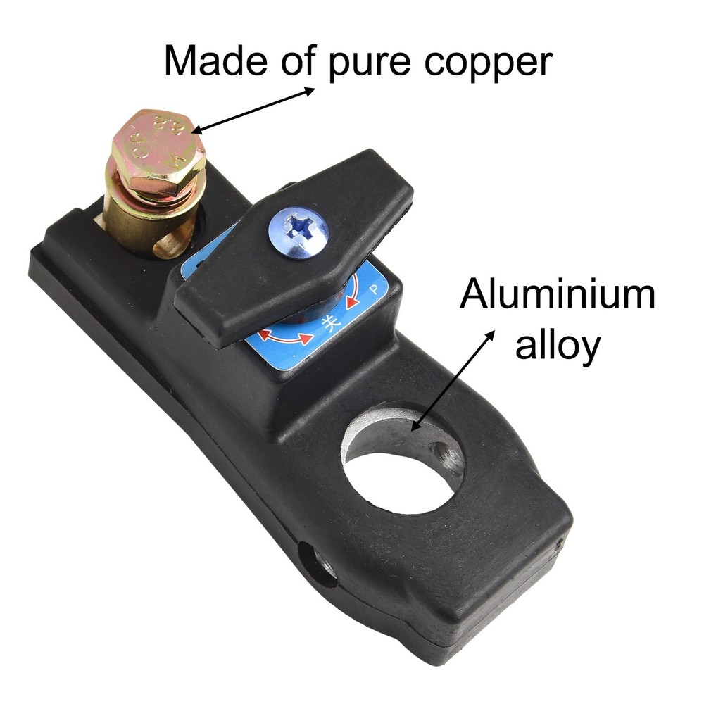 Efficient Battery Isolator Switch for 12V 24V Vehicles Marine Applications