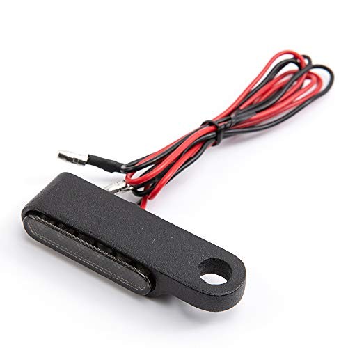 Motorcycle Mini LED Turn Signal Light 8mm Indicator Blinker Light black
