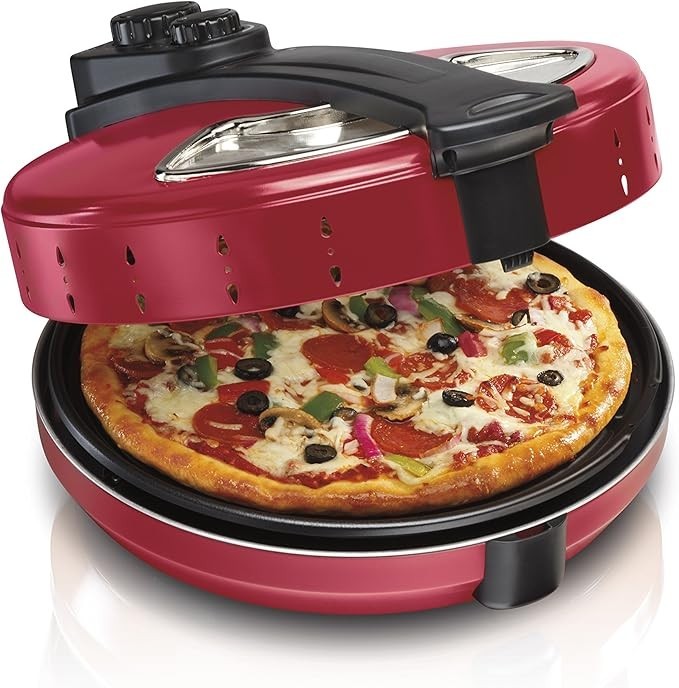 Hamilton Beach 31700 Pizza Maker - Red/Black