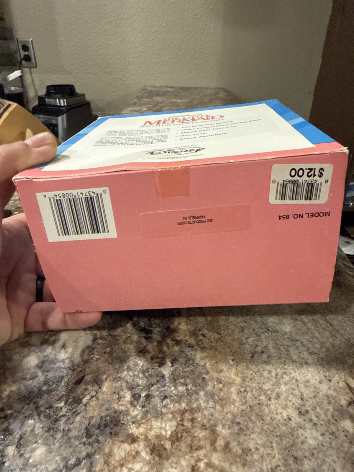 Disney Store The Little Mermaid Bathtub Safety Spout Rubber Cover NIB N3w Sealed