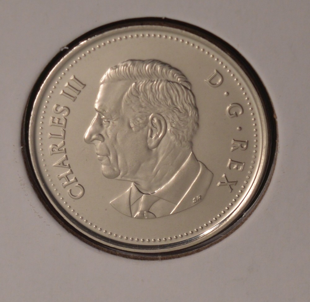 2024 Canada 5 Cent - KING CHARLES - UNCIRCULATED from Mint Roll 🇨🇦