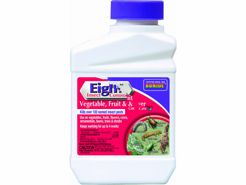 Bonide 442 Insect Control, Liquid, Spray Application, 1 pt Bottle White