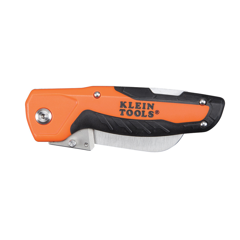 Klein Tools 44218 Cable Skinning Utility Knife w/ Replaceable Blade