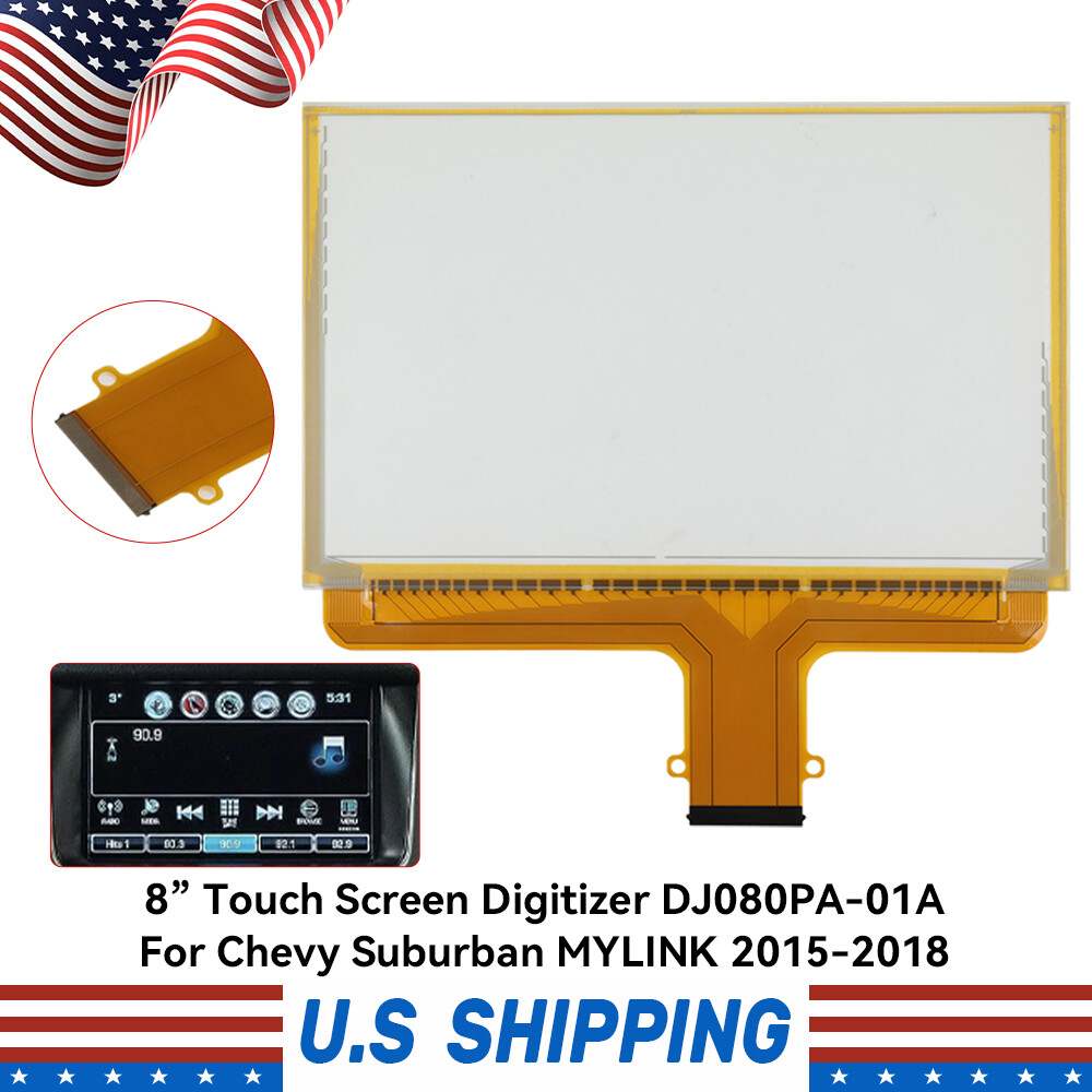 REPLACEMENT For 2015-2018 Chevrolet GMC Touch-Screen GLASS Digitizer LCD MYLINK