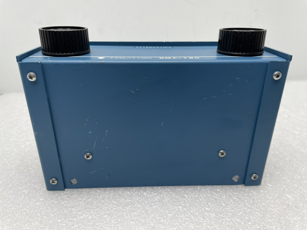 TRILITHIC ATTENUATOR ADJUSTABLE ATTENUATION CONTROL BOX BMA-780 0-10dB