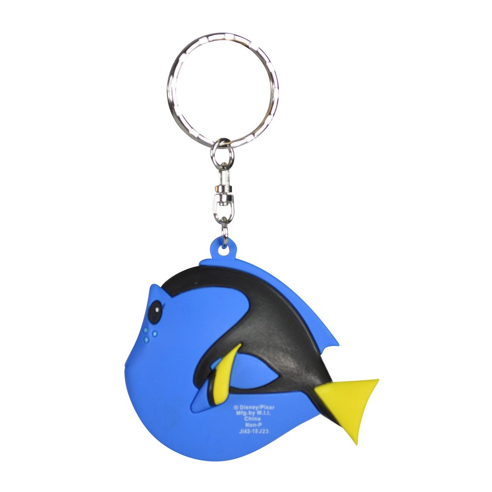 New Blind Bag Disney Finding Nemo Dory 3-D Figural Keychain Keyring Monogram