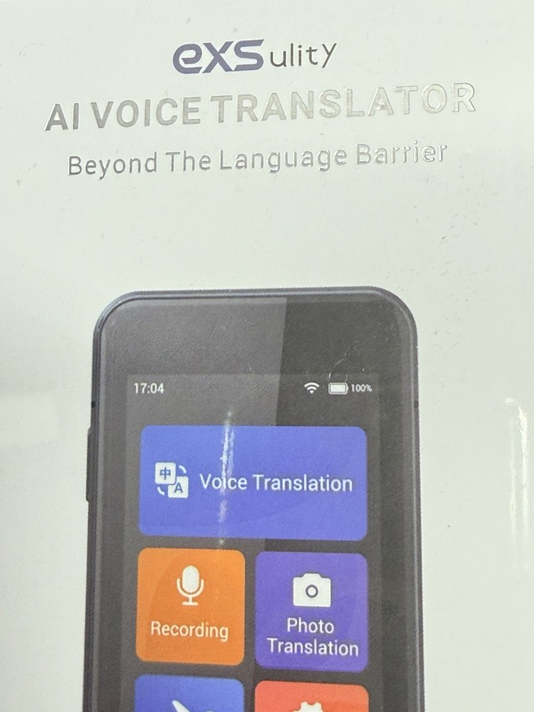 W10 Language Translator, Language Translation Device 74 Languages Support Pho...
