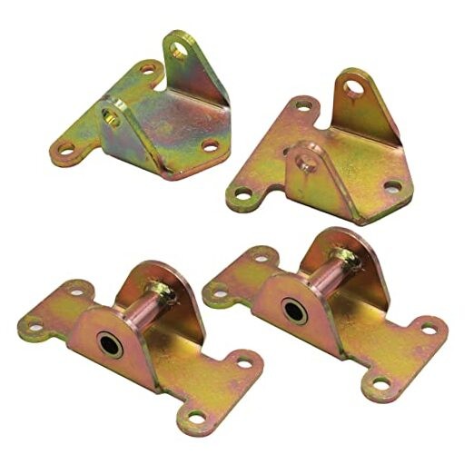 YHB Solid Motor Engine Mount Combo SBC BBC for Chevy Frame MountRat Rod Hot