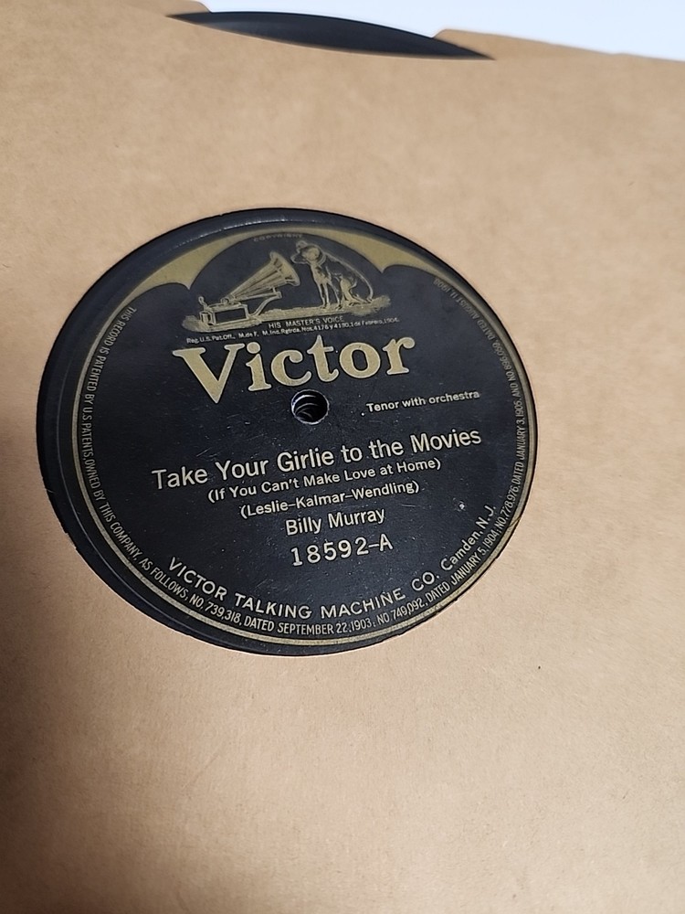Antique Victor Records 1924 Phonograph Record Catalog Book