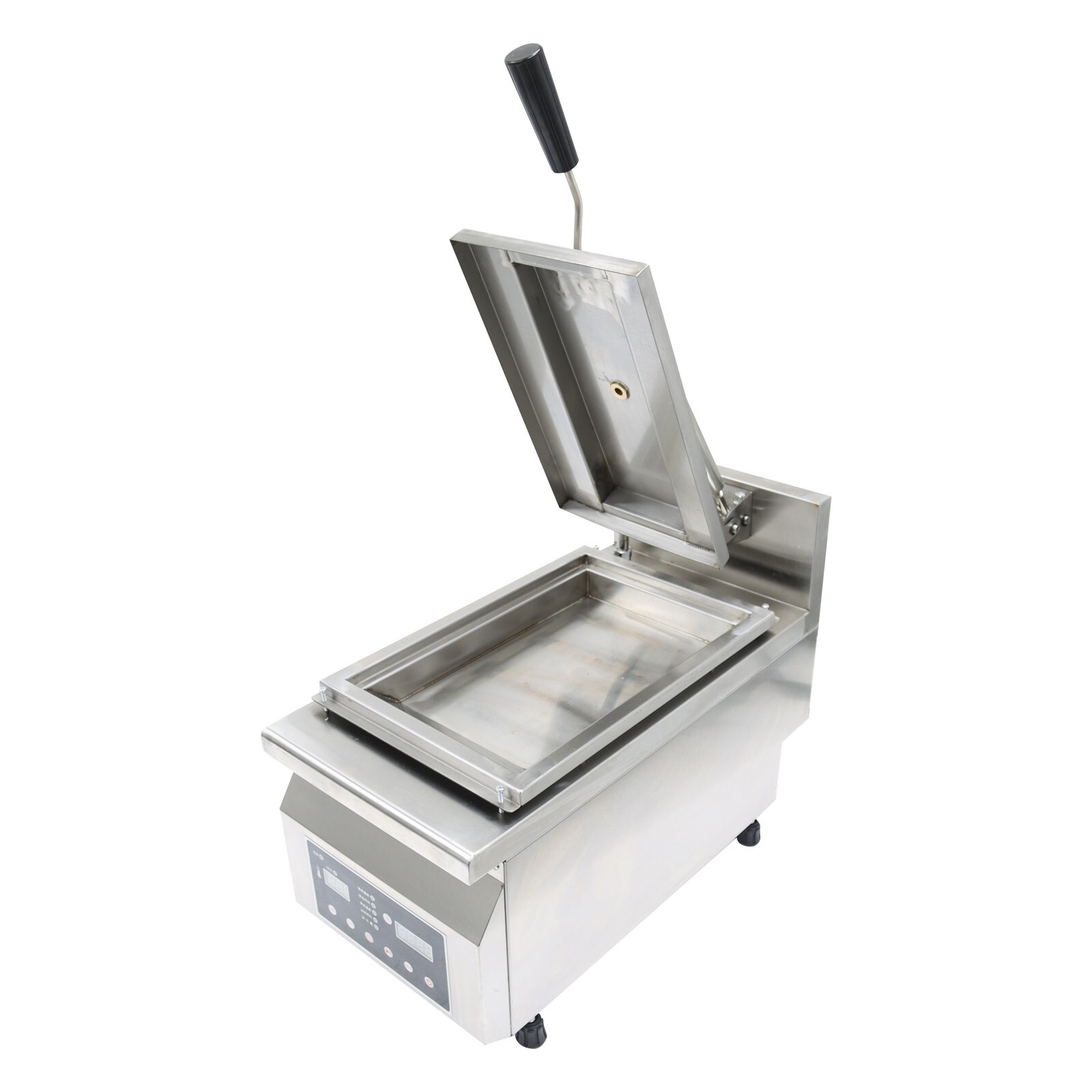 Used Fried Steam Dumpling Maker Single head Fryer Wonton Machine Automatic 220V