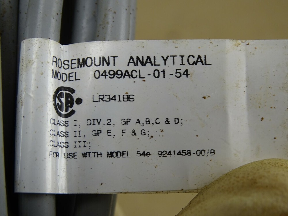 Rosemount Model 499 Chlorine Sensor , 0499ACL-01-54