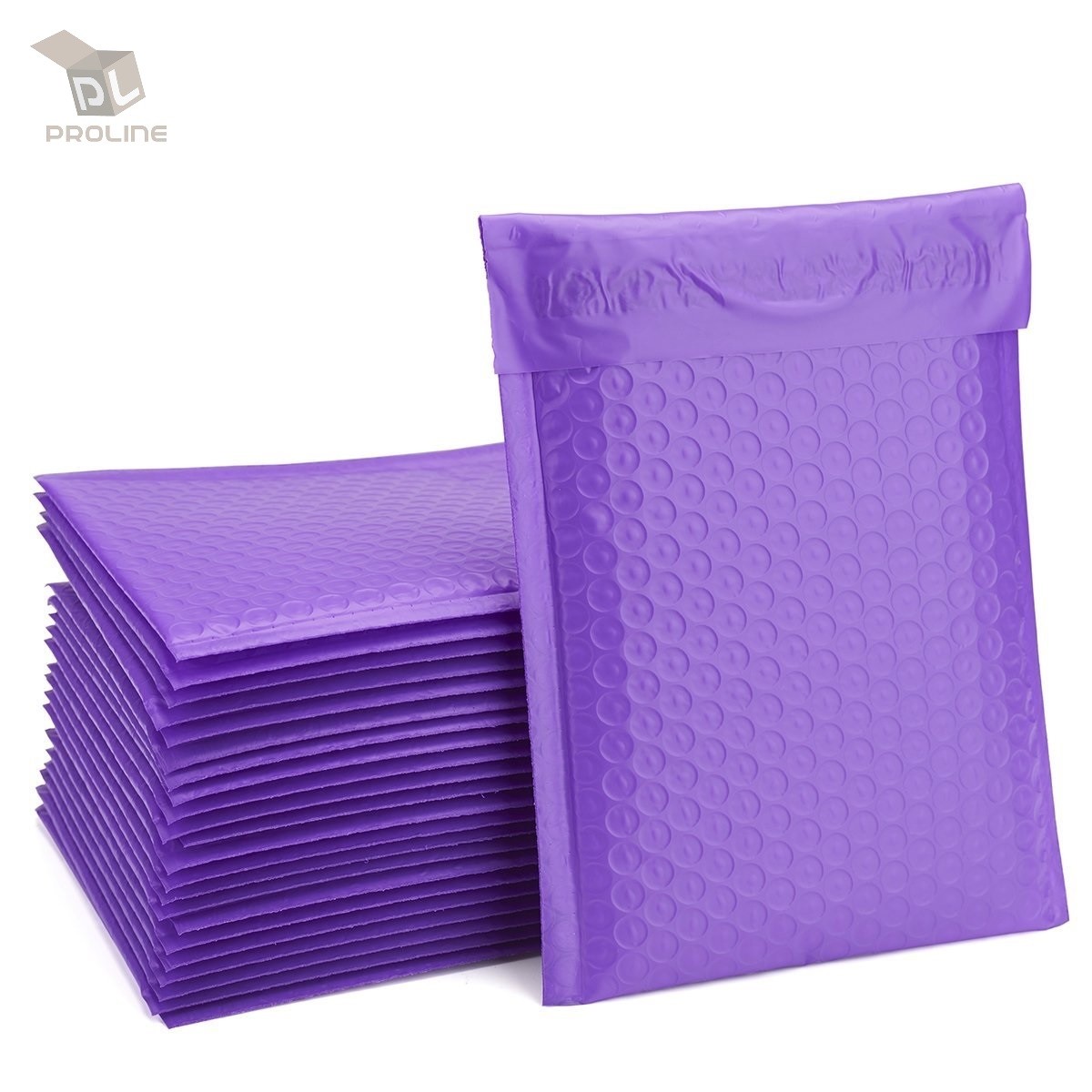 ProLine 500 #0 Extra Wide CD DVD Purple Poly Bubble Mailers Envelopes 6.5x10