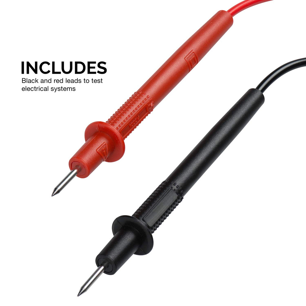 40508 Digital Multimeter Diode & Transistor Tester AC DC Volt Test Voltmeter, Au