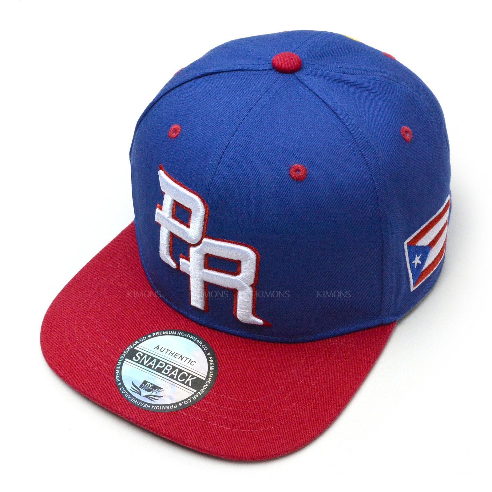 Puerto Rico Baseball Hat PR Flag 3D Embroidered Snapback WBC Cap Blue Red 2026