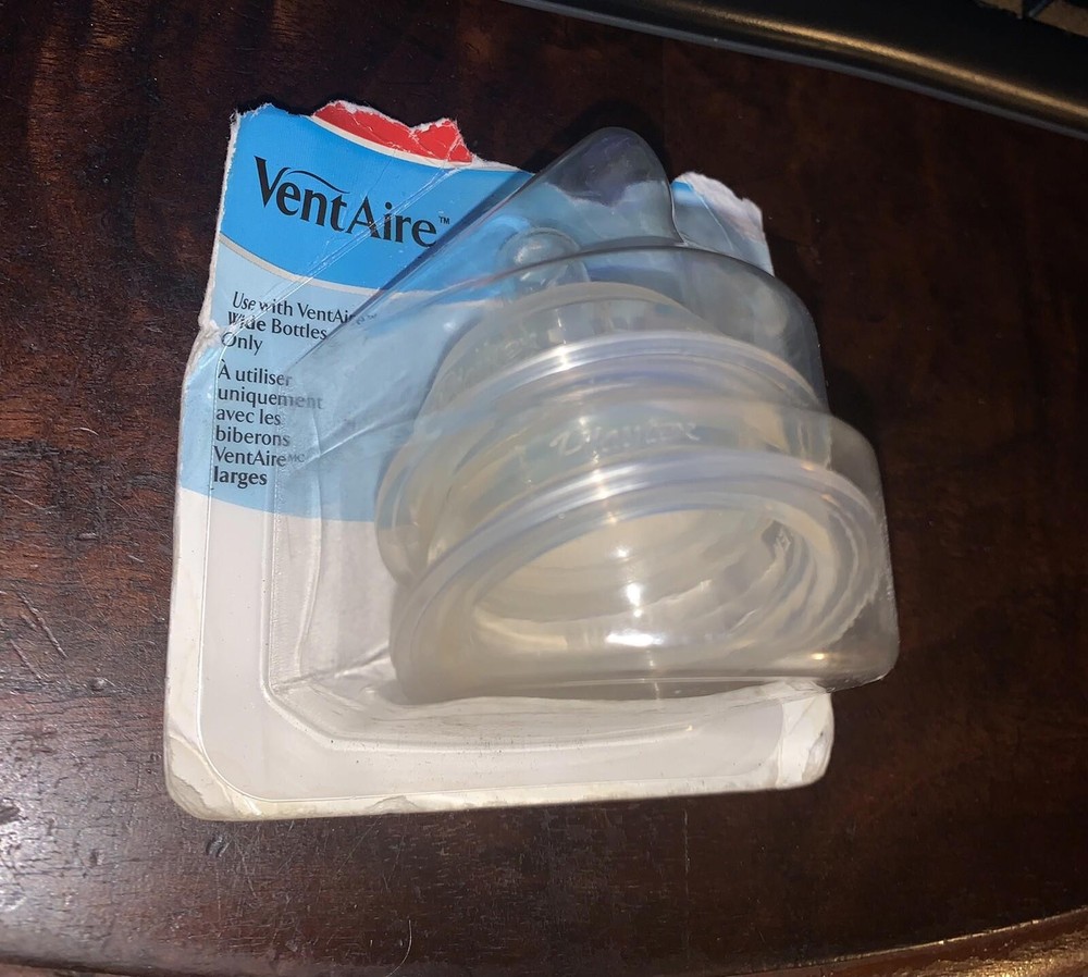 Playtex VentAire Natural Shape Nipple, Medium Flow (2 PACK)