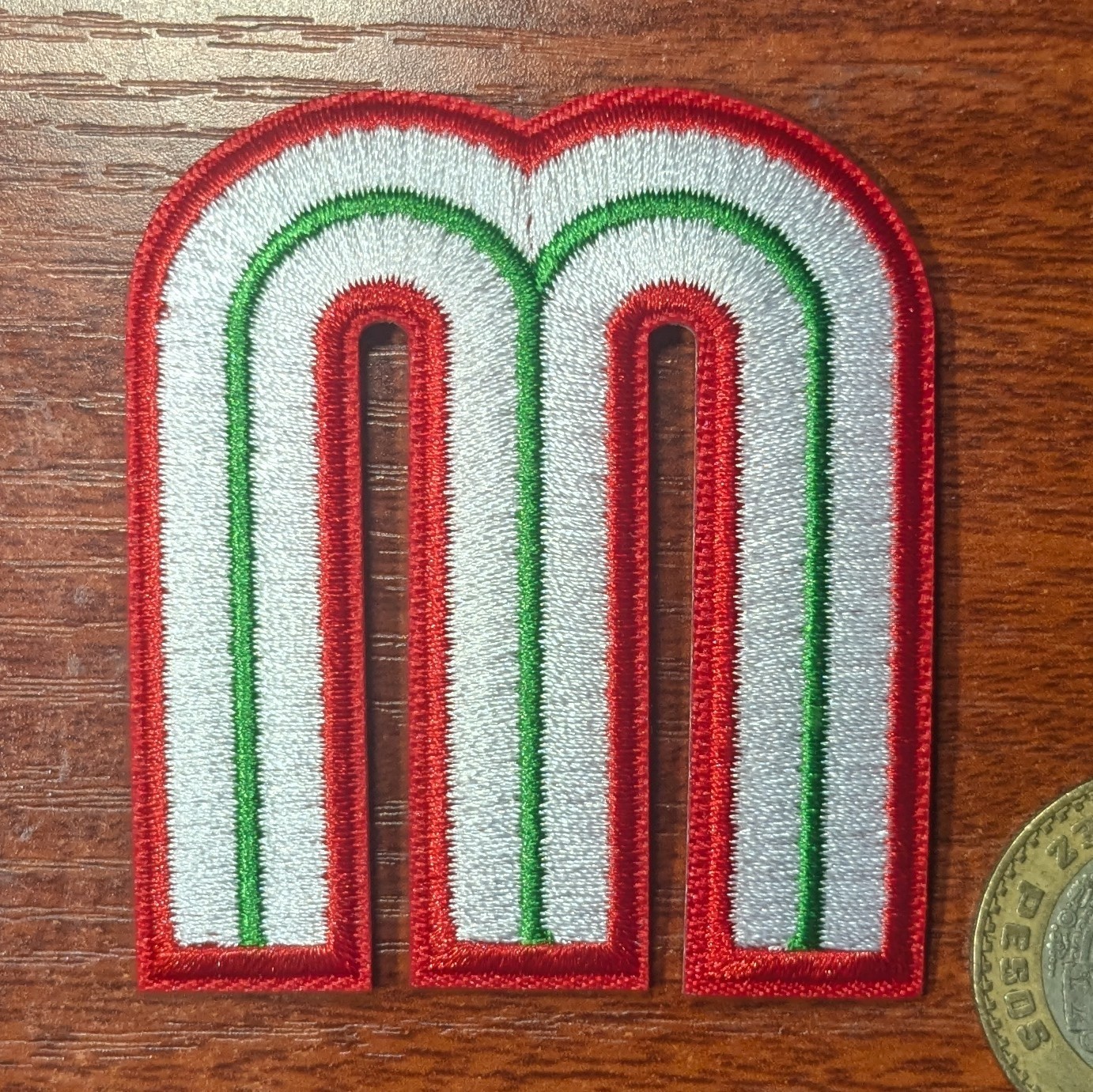 Team Mexico Patch 2.5x2.25" World Baseball Classic Baseball Embroidered Iron On