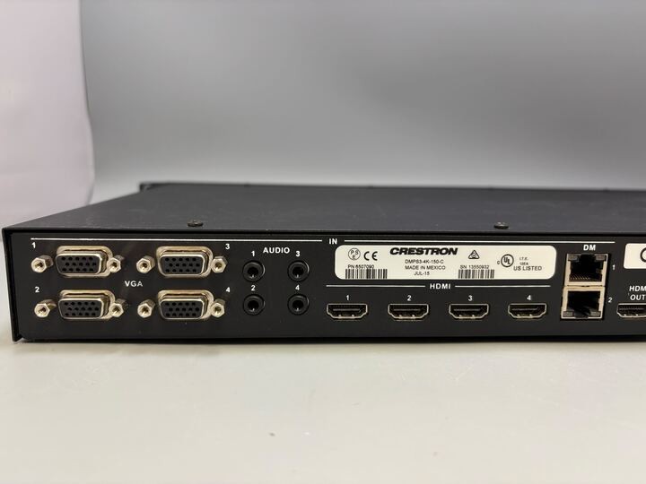 Crestron DM 4K Digital Presentation System DMPSS3-4K-150-C