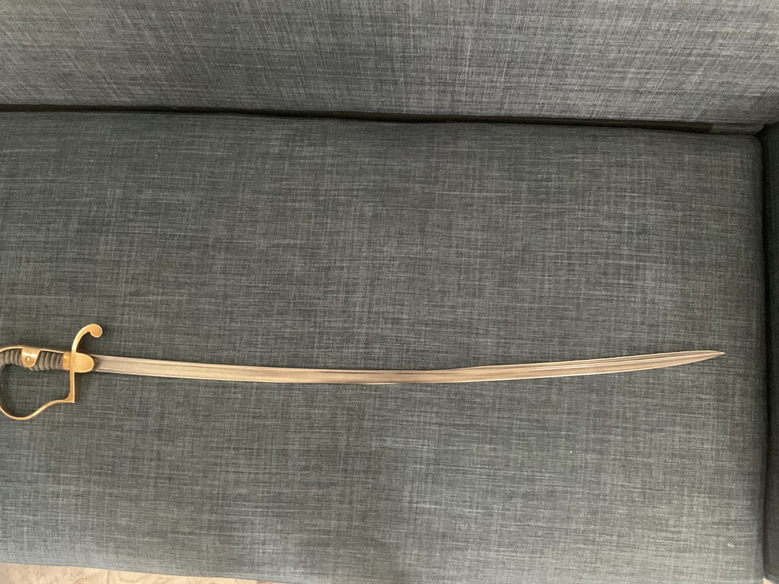 Imperial German Officer's Sword dated 1888 with Officer's initials on the hilt