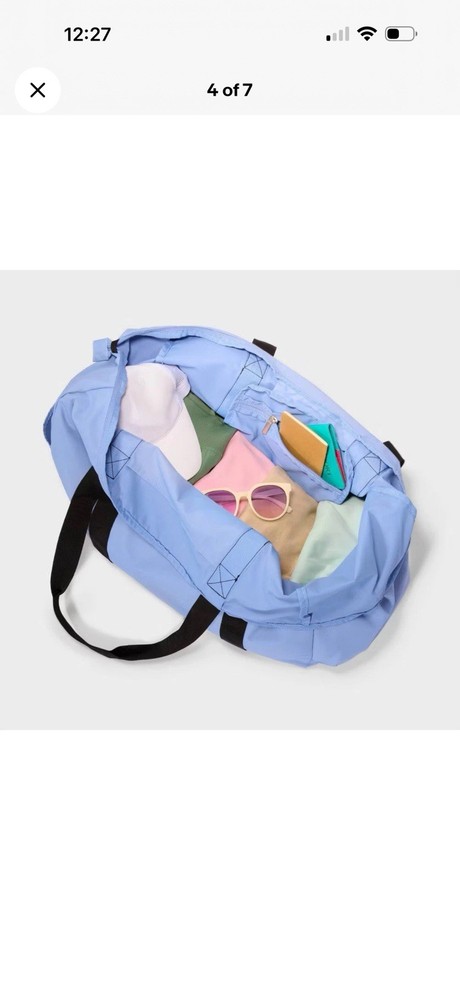 40L Weekender Bag - Open Story Blue