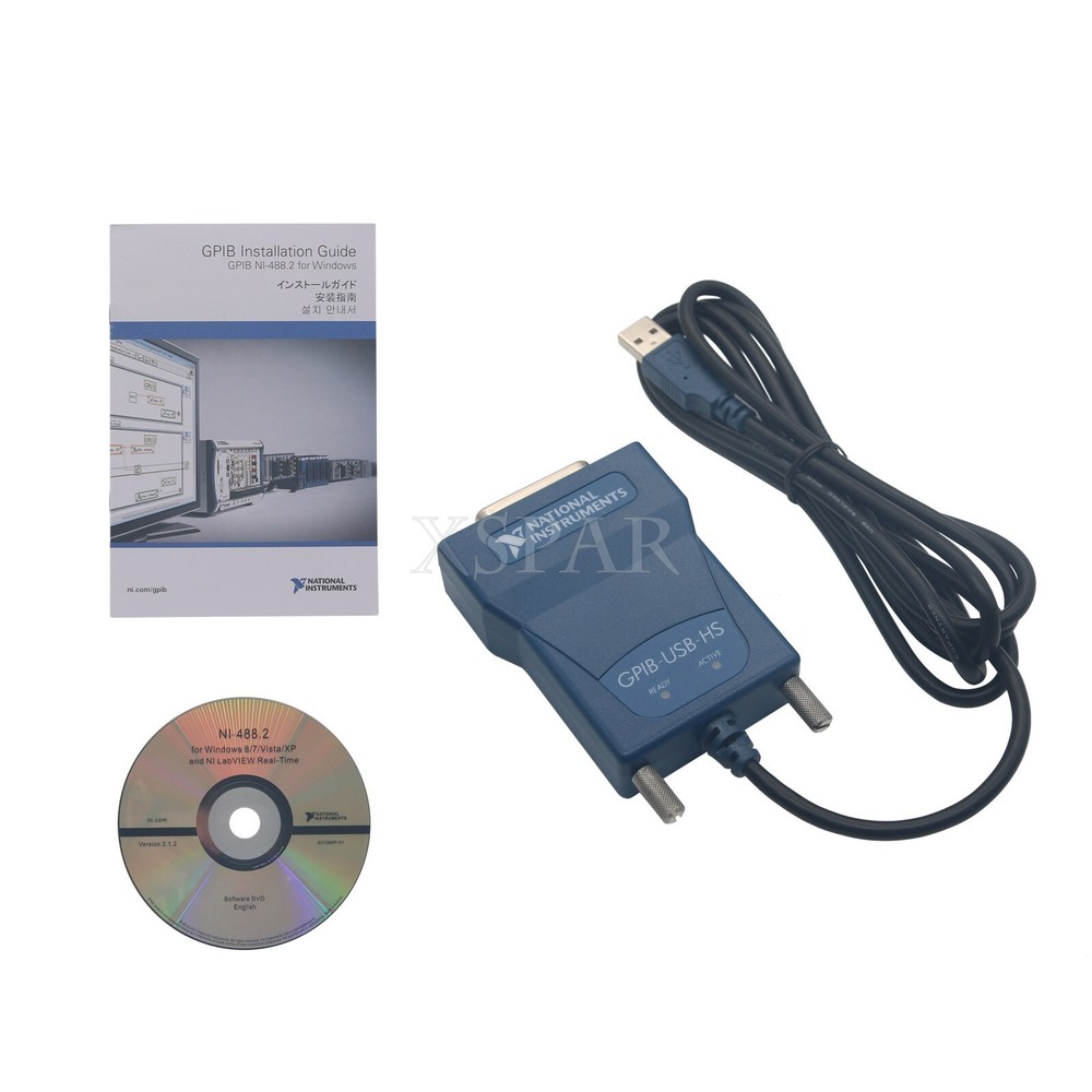 NI GPIB-USB-HS National Instrumens Interface Card Adapter Controller IEEE #top