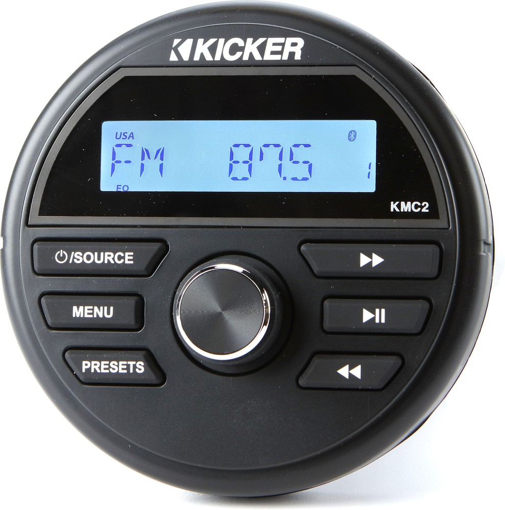 Kicker 46KMC2 Marine Gauge Media Receiver