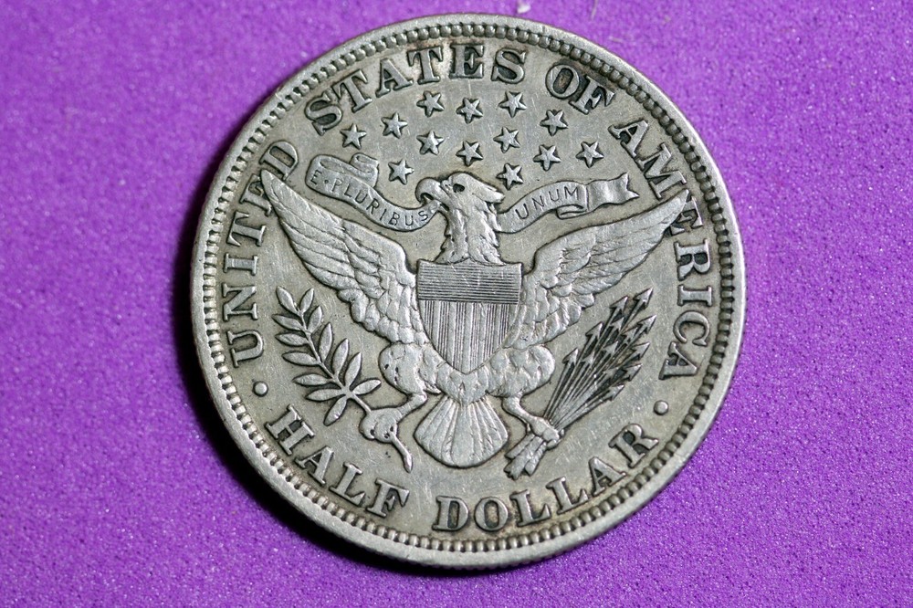 ESTATE FIND 1899 Barber Half Dollar #M9560
