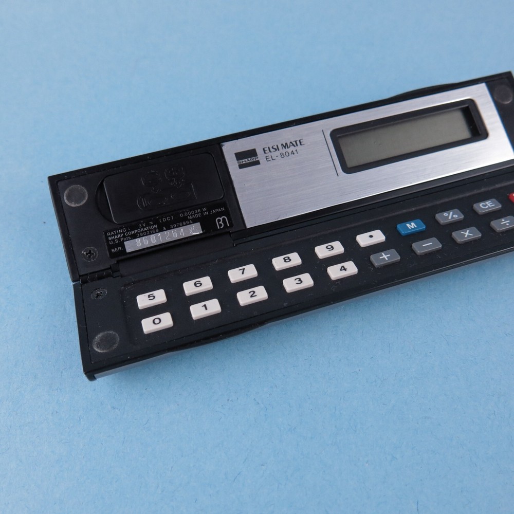Sharp Elsi Mate EL-8041 Calculatororiginal case