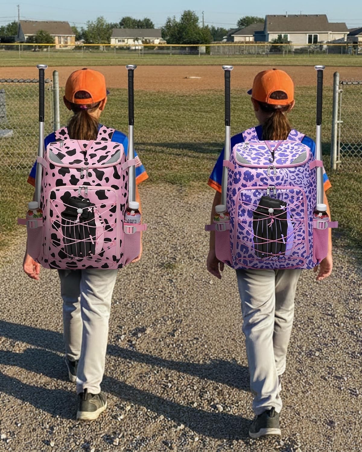 Youth Baseball Softball Bag Large Capacity with Ventilated Shoe Compartment